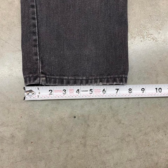 Levi's Orange tab Jeans Black Straight leg Vintage Men's 32x32 M - Picture 7 of 8